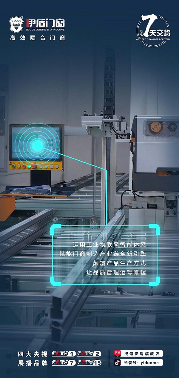 高效隔音门窗数字化