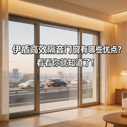 伊盾高效隔音门窗有哪些优点？看看你就知道了！