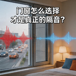 门窗怎么选择才是真正的隔音？
