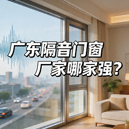 广东隔音门窗厂家哪家强？