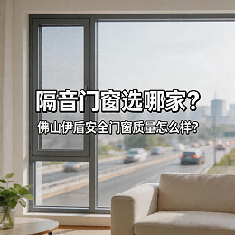 隔音门窗选哪家？佛山伊盾安全门窗质量怎么样？