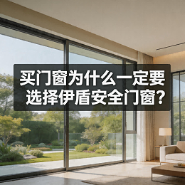 买门窗为什么一定要选择伊盾安全门窗？