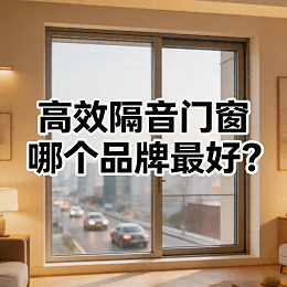 高效隔音门窗哪个品牌最好？