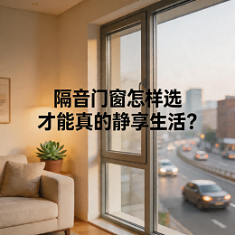 隔音门窗怎样选才能真的静享生活？