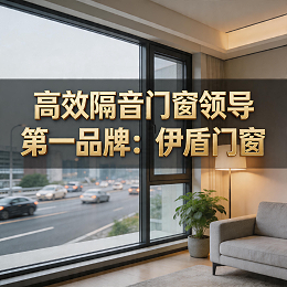 高效隔音门窗领导第一品牌：伊盾门窗