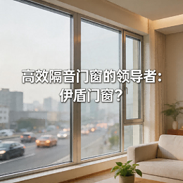 高效隔音门窗的领导者：伊盾门窗