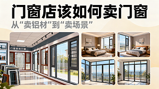 门窗店该如何卖门窗：从“卖铝材”到“卖场景”