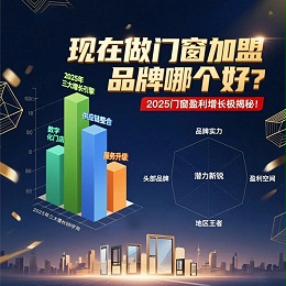 现在做门窗加盟品牌哪个好？2025门窗盈利增长极揭秘！