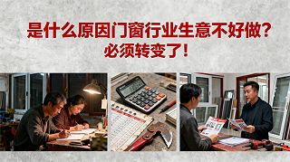 是什么原因门窗行业生意不好做？ 必须转变了！