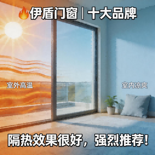 伊盾门窗十大品牌的隔热效果很好，强烈推荐！