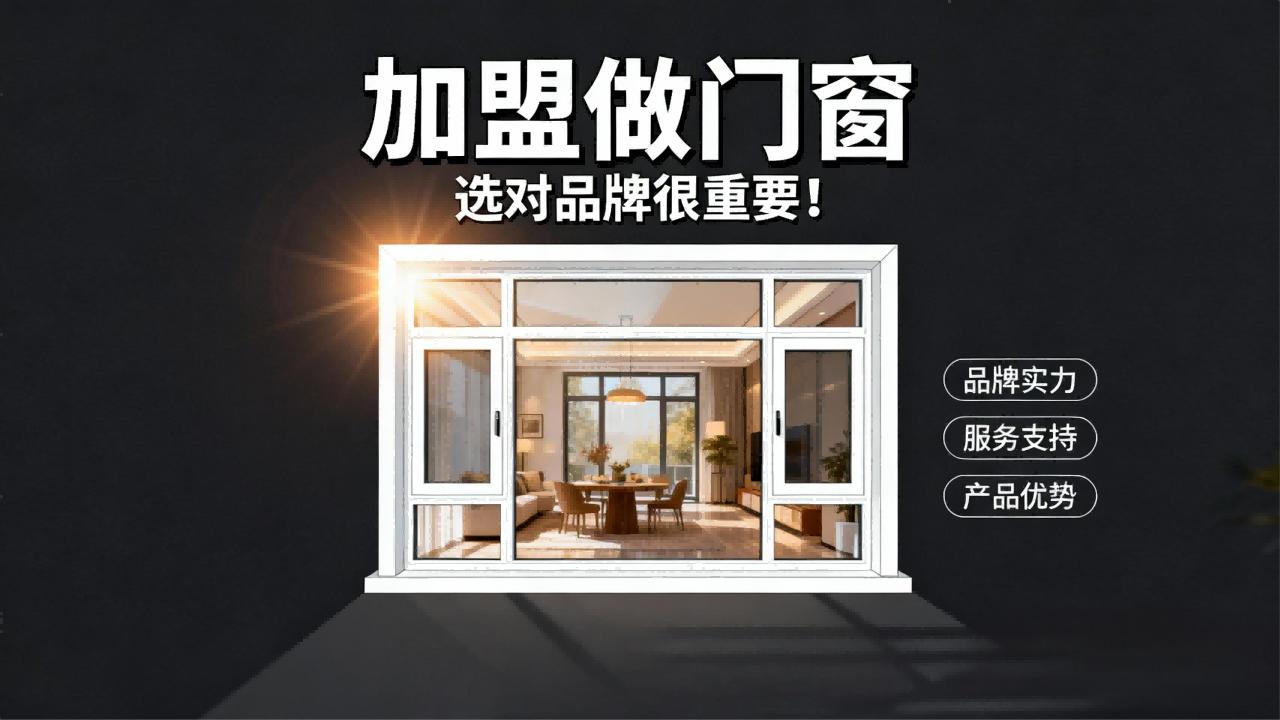 加盟做门窗，选对品牌很重要！2025四重避坑指南——选错血亏50万！