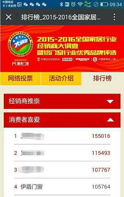 消费者门窗喜爱品牌 消费者门窗喜爱品牌