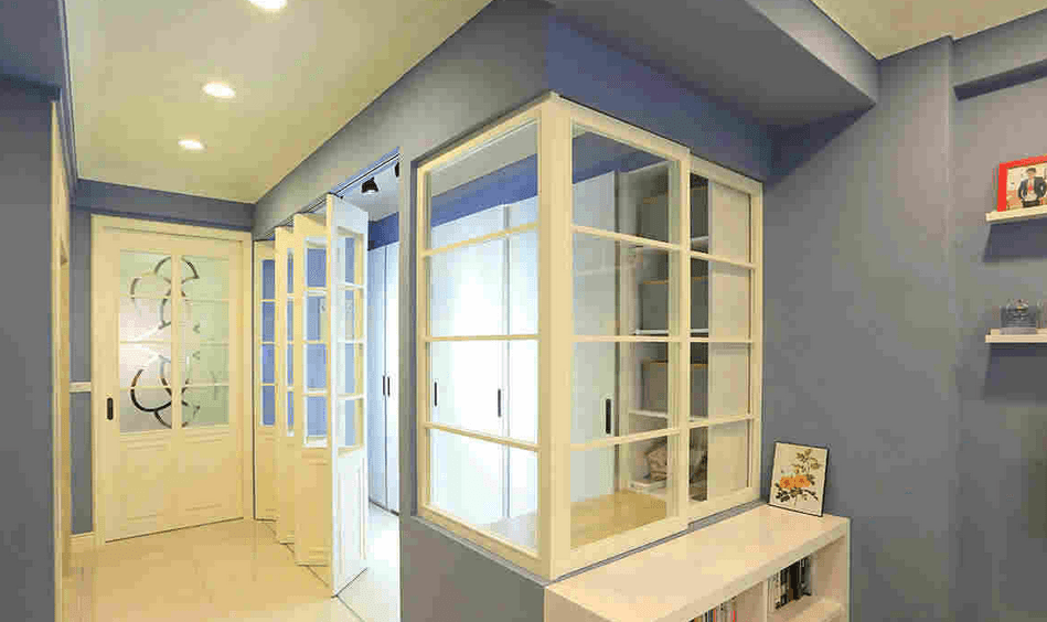 钛镁铝合金推拉门 钛镁铝合金推拉门